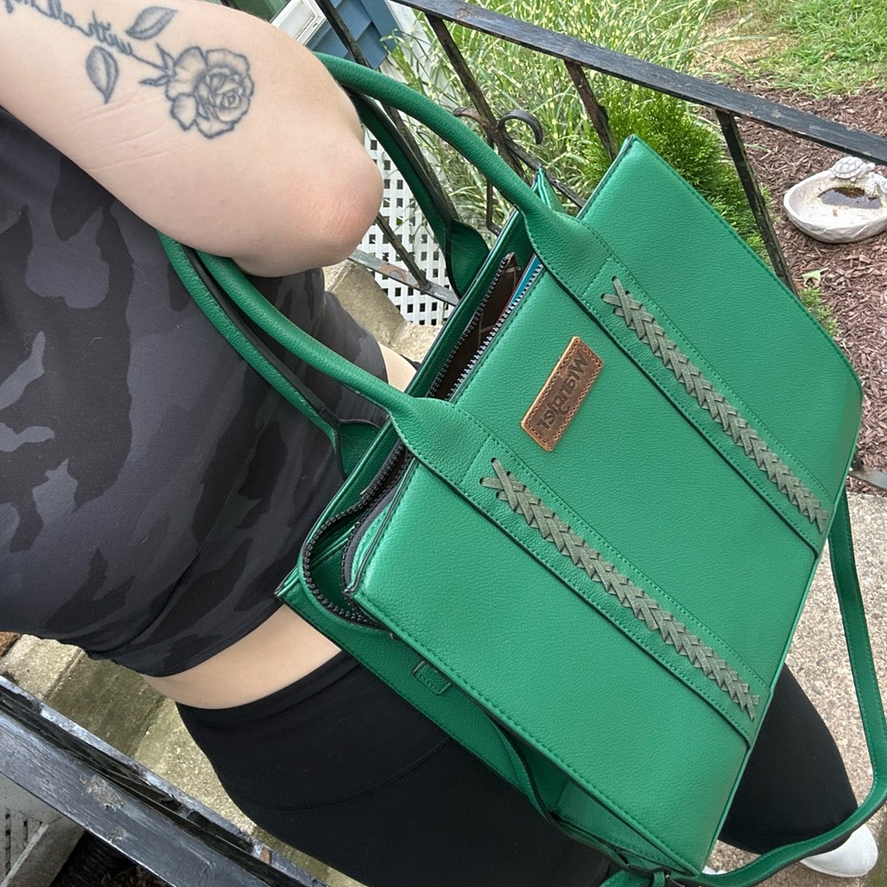 Green Wrangler Tote